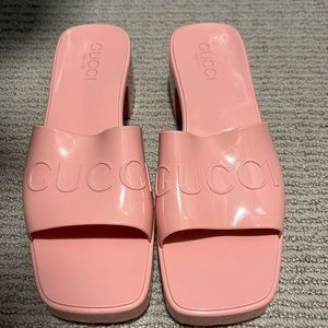 Gucci Rubber Platforms